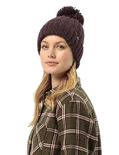 Produktbild: Jack Wolfskin Damen HIGHLOFT Knit W Beanie-Mütze, Boysenberry, M