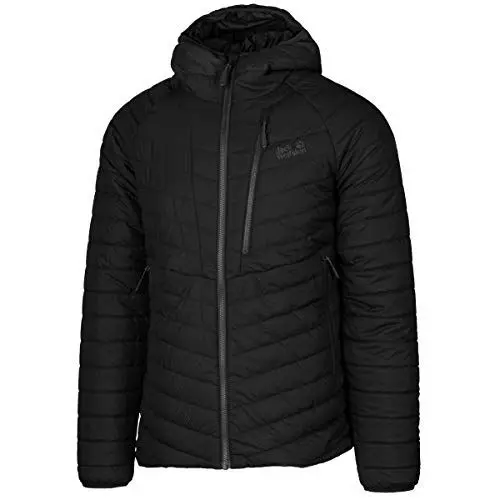Produktbild: Jack Wolfskin Herren AERO Trail Men Isolationsjacke Winddicht Wasserabweisend Wetterschutzjacke, schwarz, XXL