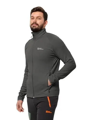 Produktbild: Jack Wolfskin Herren Baiselberg Fz M Fleece-Jacke, Slate, L EU