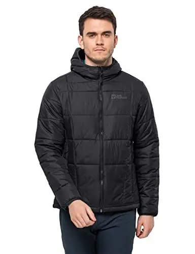Produktbild: Jack Wolfskin Herren Bergland Ins Hoody M Jacket, Schwarz, XL EU