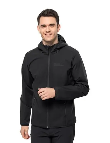 Produktbild: Jack Wolfskin Herren Bornberg Hoody M Jacket, black, 3XL EU