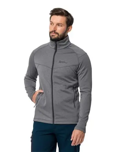 Produktbild: Jack Wolfskin Herren FORTBERG FZ M Fleecejacke, Phantom, XL