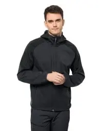 Produktbild: Jack Wolfskin Herren Feldberg Hoody M Jacket, phantom, L EU