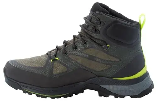 Produktbild: Jack Wolfskin Herren Force Striker Texapore Mid M, Lime / Dark Green, 43 EU