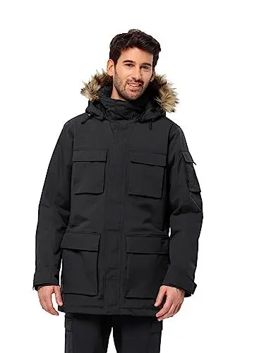 Produktbild: Jack Wolfskin Herren Glacier Canyon Parka, Schwarz, XL EU