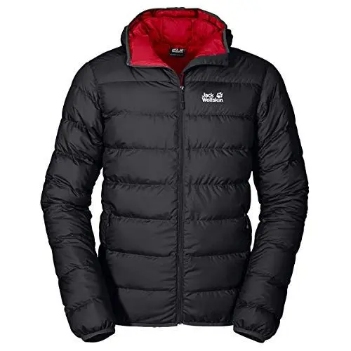 Produktbild: Jack Wolfskin Herren HELIUM MEN Winddichte Daunenjacke, Phantom, S
