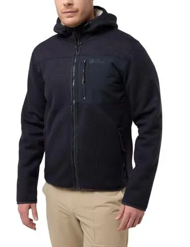 Produktbild: Jack Wolfskin Herren Kaminfeuer Hooded Jkt M, Dark Navy, L EU