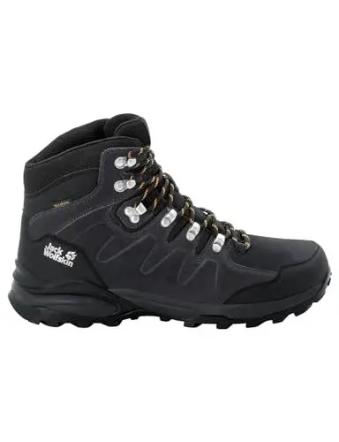 Produktbild: Jack Wolfskin Herren Refugio Texapore Mid M Walking Schuh, Phantom Burly Yellow Xt, 43 EU