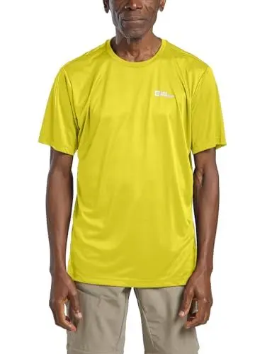 Produktbild: Jack Wolfskin Herren Tech M T-Shirt, Chartreuse, L EU