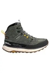 Produktbild: Jack Wolfskin Herren Terraquest Texapore Mid M, Gecko Green, 47 EU