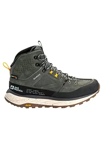 Produktbild: Jack Wolfskin Herren Terraquest Texapore Mid M, Gecko Green, 47 EU