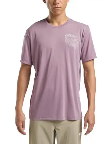 Produktbild: Jack Wolfskin Herren Vonnan Graphic M T-Shirt, Explore Wild Blossom, L EU