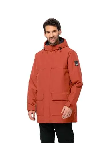 Produktbild: Jack Wolfskin Herren Winterlager M Parka, Intense Rust, L EU
