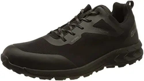 Produktbild: Jack Wolfskin Herren Woodland Shell Texapore Low M, Phantom / Grey, 43 EU