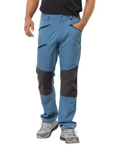 Produktbild: Jack Wolfskin Herren Hiking Alpine Pants M Wanderhose, Elemental Blue, 52 EU