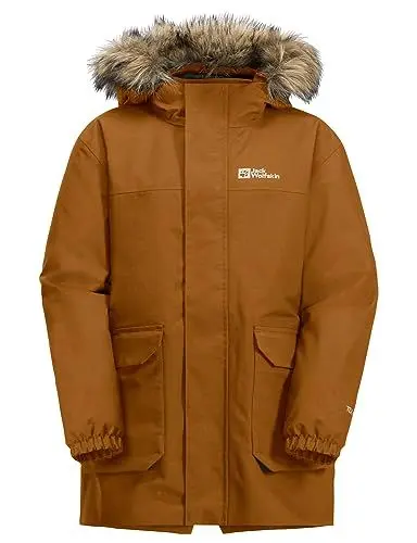 Produktbild: Jack Wolfskin Jungen Cosy Bear 3in1 Parka B Jacket, autumn leaves, 128 EU