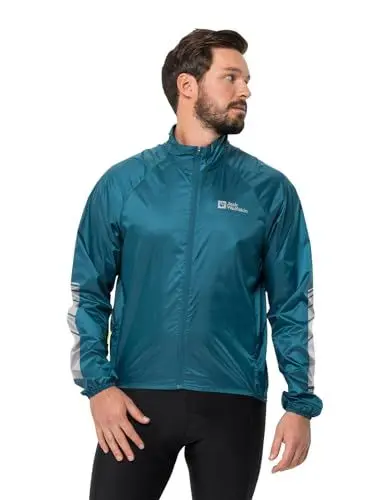 Produktbild: Jack Wolfskin MOROBBIA WIND JKT M, blue daze