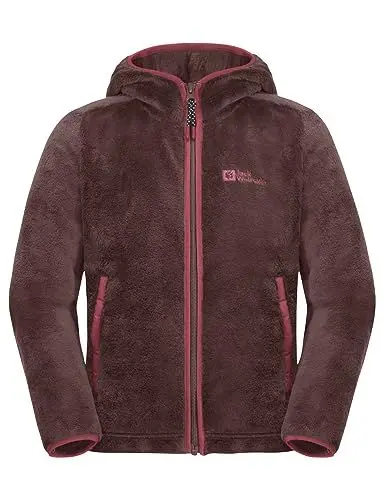 Produktbild: Jack Wolfskin Mädchen Nepali Jacket G Fleece-Jacke, Boysenberry, 152