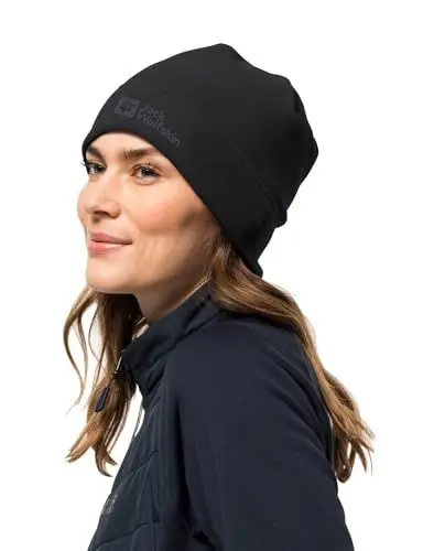 Produktbild: Jack Wolfskin Real Stuff Beanie Black One Size
