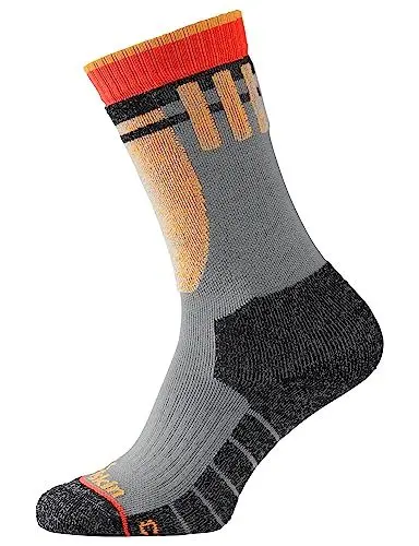 Produktbild: Jack Wolfskin Unisex Merino H Skisocken, Dark Grey, 28-30 EU