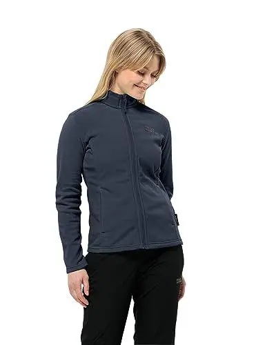 Produktbild: Jack Wolfskin Damen Taunus FZ W Fleece-Jacke, Graphite, M