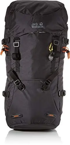 Produktbild: Jack Wolfskin Unisex-Erwachsene Mountaineer 32 AlpinSac a DOS Alpinrucksack, Schwarz (Phantom)