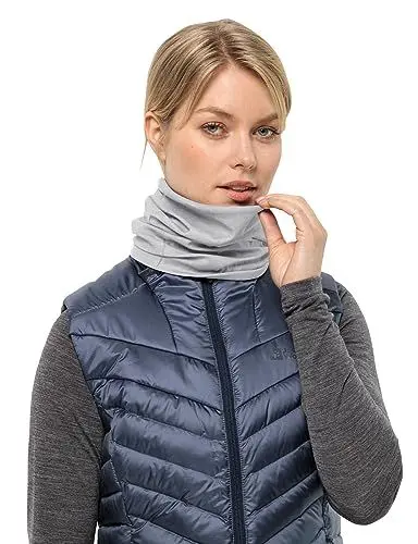 Produktbild: Jack Wolfskin Unisex Basic NECKGAITER Winter-Schal, Moonwalk, Standard