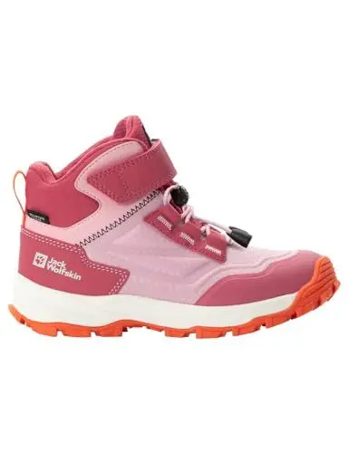 Produktbild: Jack Wolfskin Unisex Kinder Cyrox Texapore Mid K Walking-Schuh, Mid-Top, Soft Pink, 40 EU