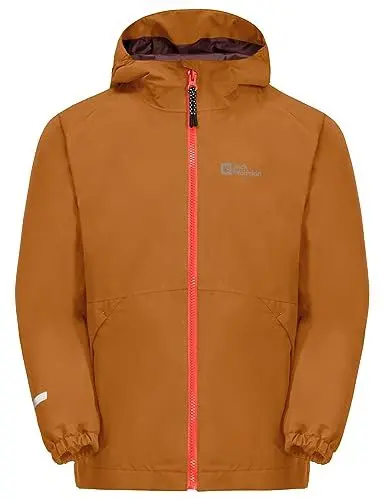 Produktbild: Jack Wolfskin Unisex Kinder Iceland 3in1 Jacket, autumn leaves, 140 EU
