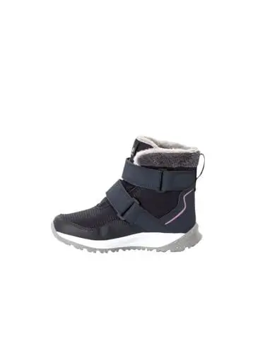 Produktbild: Jack Wolfskin Unisex Kinder Polar Wolf Texapore Mid Vc K, Dark Blue / Rose, 36 EU