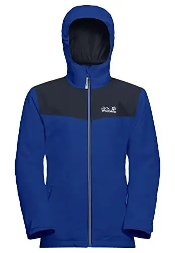 Produktbild: Jack Wolfskin Unisex Kinder Snowfrost Jacket, Active Blue, 164 EU
