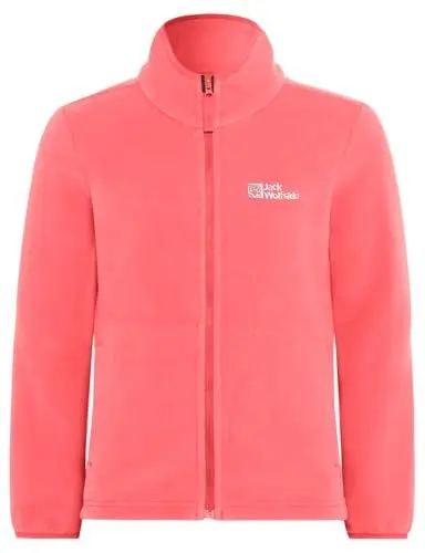 Produktbild: Jack Wolfskin Unisex Kinder Taunus Fleece-Jacke, Sunset Coral, 176 EU