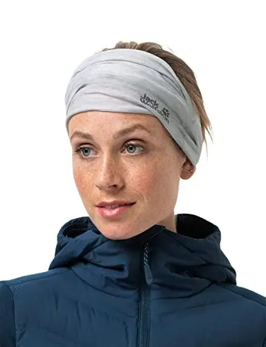 Produktbild: Jack Wolfskin Unisex Melange Headgear Schlauchtuch, Light Grey, Einheitsgröße