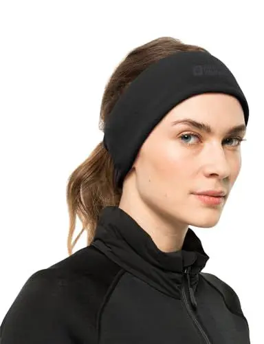 Produktbild: Jack Wolfskin Unisex Real Stuff Headband, Schwarz