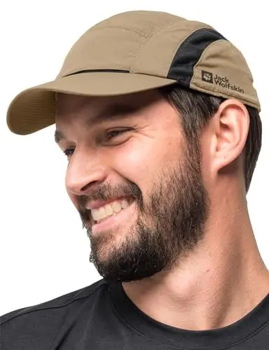 Produktbild: Jack Wolfskin Unisex Vent Cap Baseballkappe, sand storm, L EU