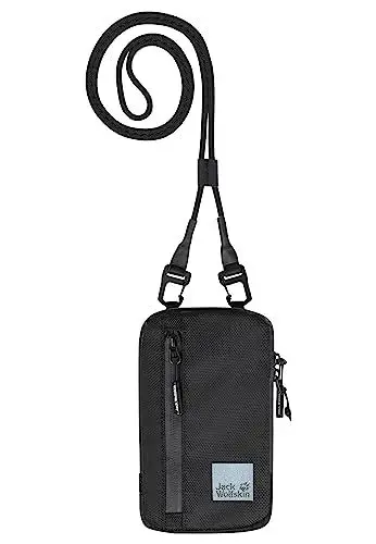 Produktbild: Jack Wolfskin Unisex – Erwachsene Frankfurt Phone Pouch Smartphonetasche, Ultra Black, ONE Size