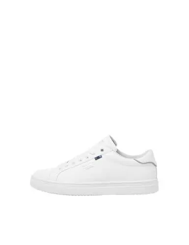 Produktbild: JACK & JONES Herren 100% Obermaterial Polyurethan, Brandsohle Polyester, Futter Sohle Gummi Sneaker, Weiß, 43 EU