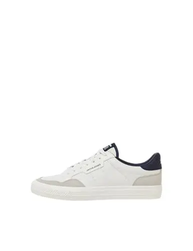 Produktbild: Jack & Jones Herren JFWMORDEN Combo White/Navy NOOS Sneaker, Weiß, 41 EU