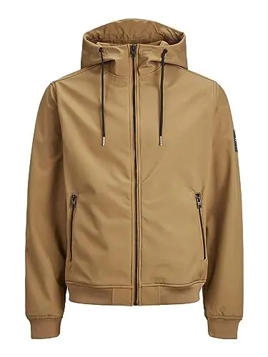 Produktbild: Jack & Jones Herren JJEBASIC Softshell Hood NOOS Jacke, Otter, M