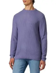 Produktbild: JACK & JONES Herren Jorkyle Knit Crew Neck Strickpullover , Twilight Purple ,L