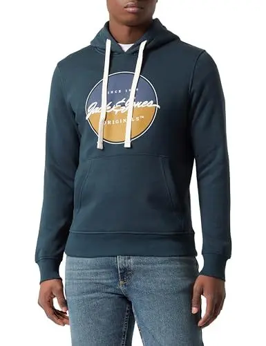 Produktbild: JACK & JONES JORWAYNE Branding Sweat Hood