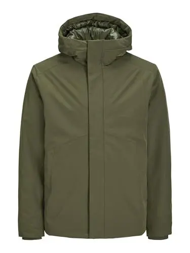 Produktbild: JACK & JONES Herren JJEKEEN Jacket SN Kurzjacke 12258405,Grape Leaf,S