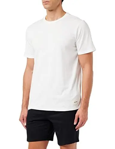 Produktbild: Jack & Jones Men's JAC Basic SS and Shorts Activewear Set, White/Detail:Shorts Black, M
