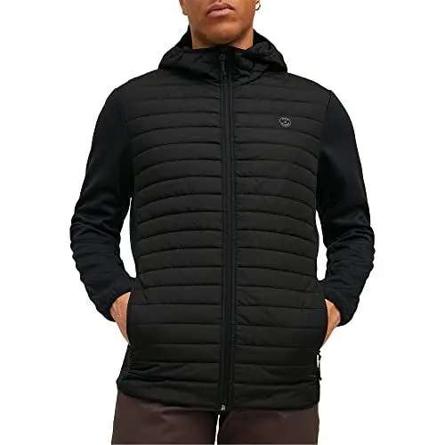 Produktbild: Jack & Jones Herren JjemGewatteerde Noos Jacke 12182242,Black 3,M