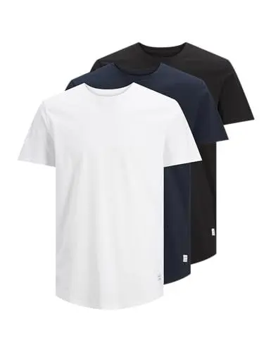 Produktbild: JACK & JONES JJENOA Tee SS Crew Neck 3PK MP
