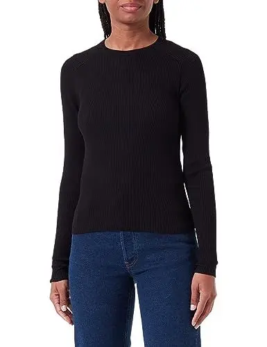 Produktbild: Jack & Jones Strickpullover Damen, Schwarz, XS