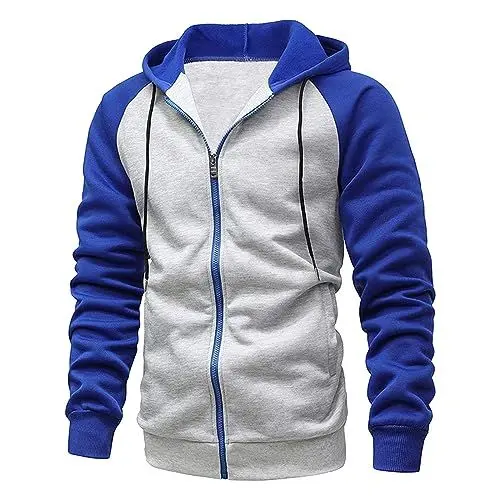 Produktbild: Jacke Herren Übergangsjacke Dünne Wanderjacke Freizeitjacke Casual Softshelljacke Bomberjacke Winter Jacken für Herren (2-Gray, XXL)