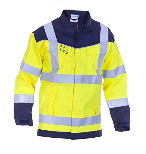 Produktbild: Jacket FR/AS, Yellow-navy