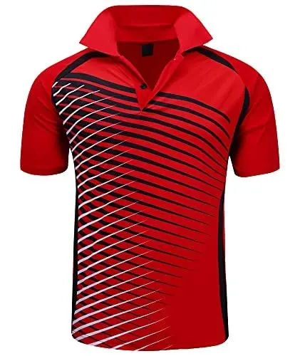 Produktbild: JACKETOWN Poloshirt Herren Kurzarm Polohemd Atmungsaktiv Schnell Trocknend Golf Tennis Polo Tshirt Sommer Regular Fit Poloshirts Für Herren