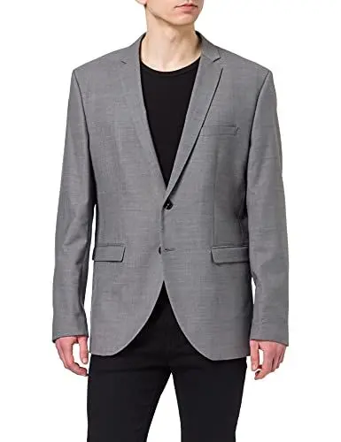 Produktbild: JACK & JONES Herren Jprsolaris Blazer Noos Anzugjacken, Light Grey Melange, 46